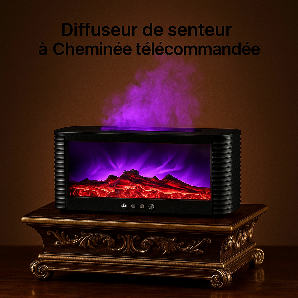 Diffuseur de senteur à  motif cheminée